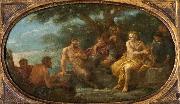 LIPPI, Fra Filippo King Midas Judging the Musical Contest between Apollo and Pan oil painting on canvas